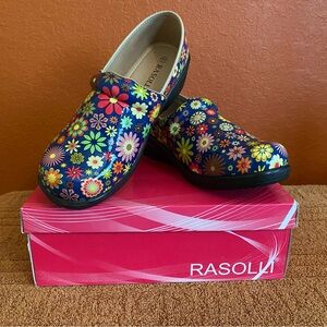 Rasolli Navy Blue Clogs